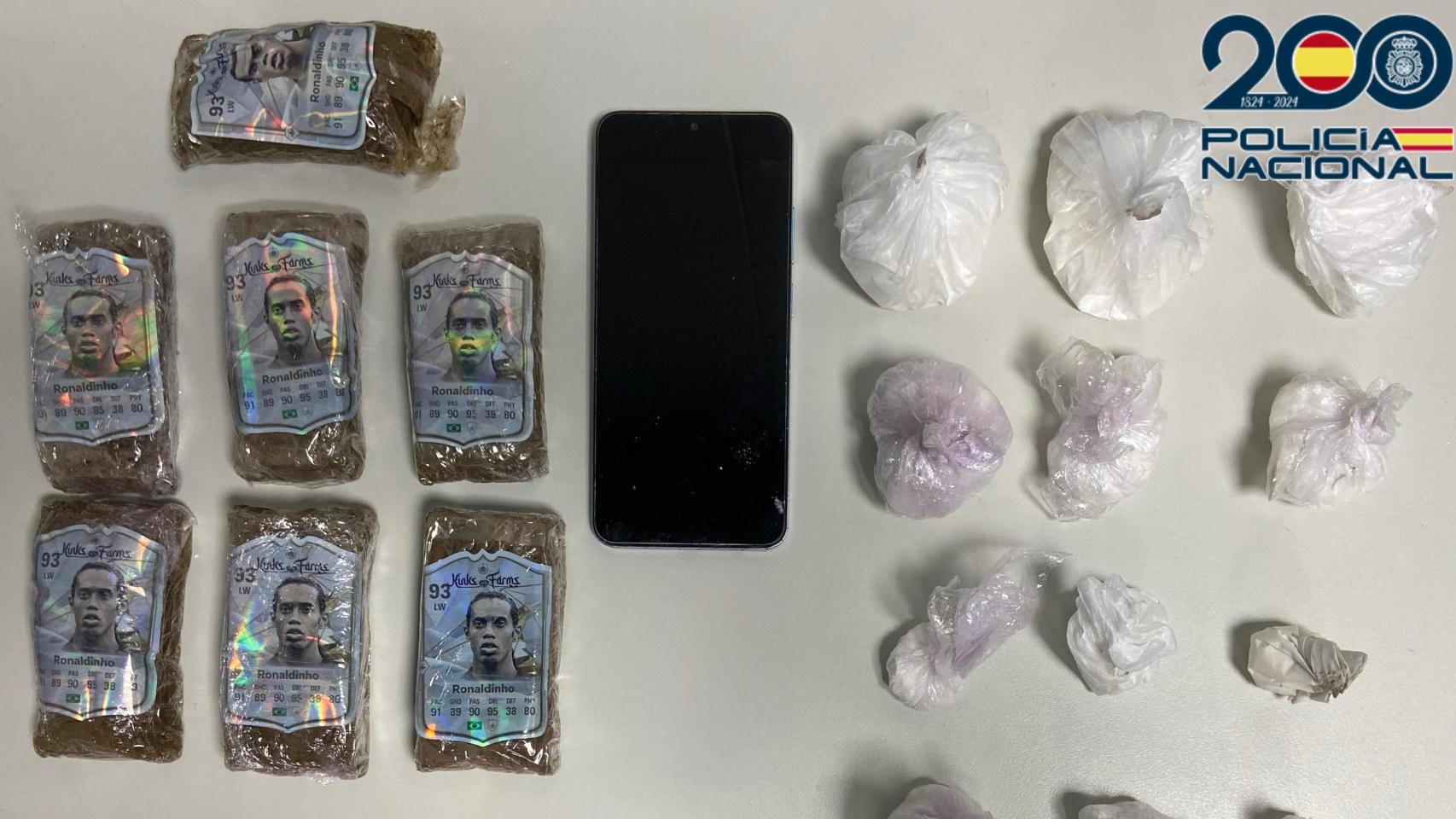 Droga incautada en Vigo