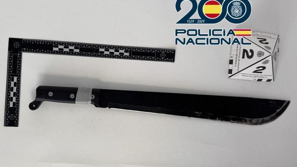 Imagen del machete.