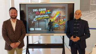 Presentación del III Festival de Arte Urbano en Santa Marta de Tormes.