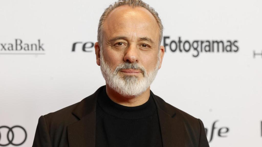 Javier Gutiérrez en un acto público.