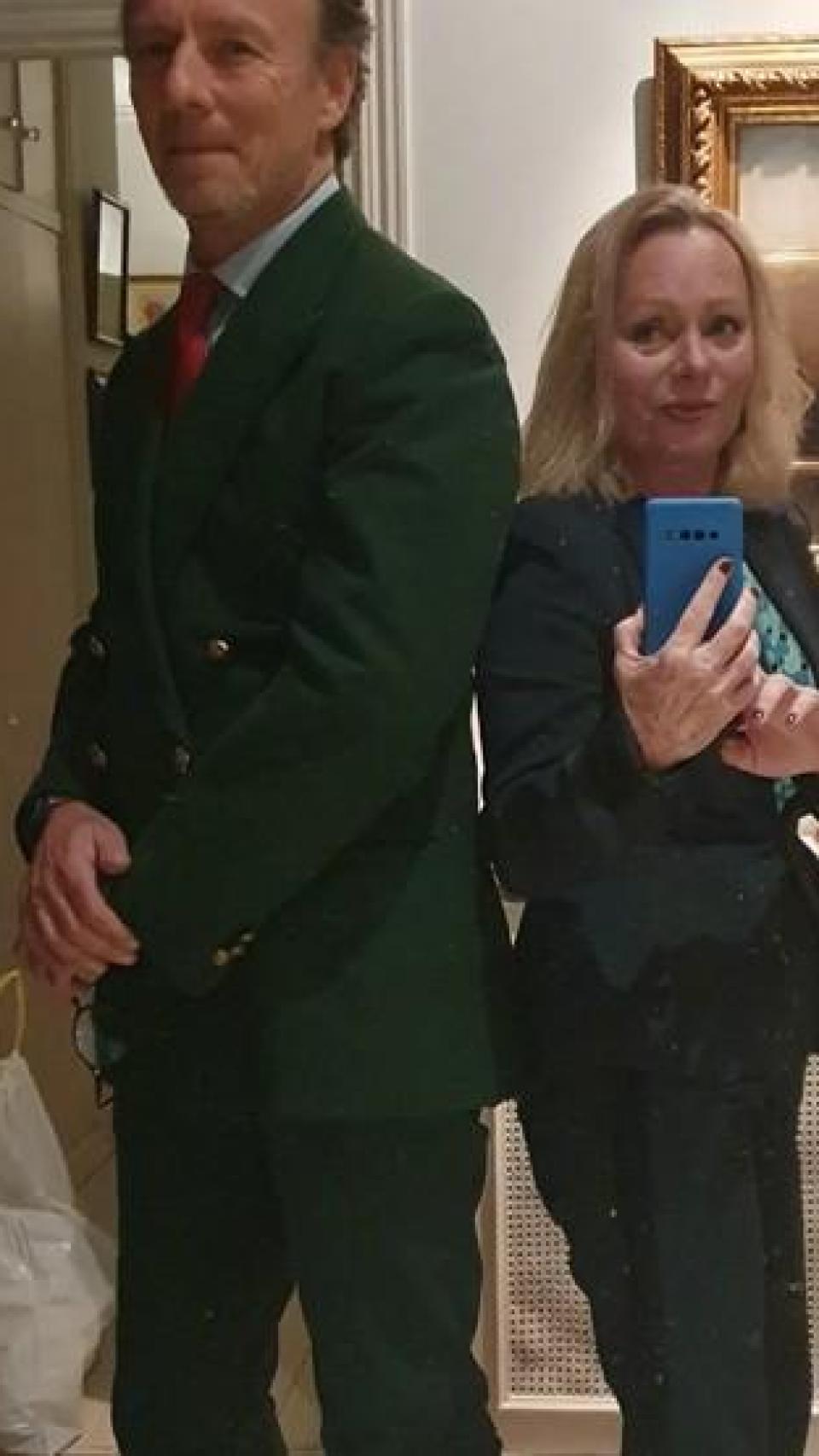 Los hermanos Pablo y Flavia, en una fotografía en las redes sociales.
