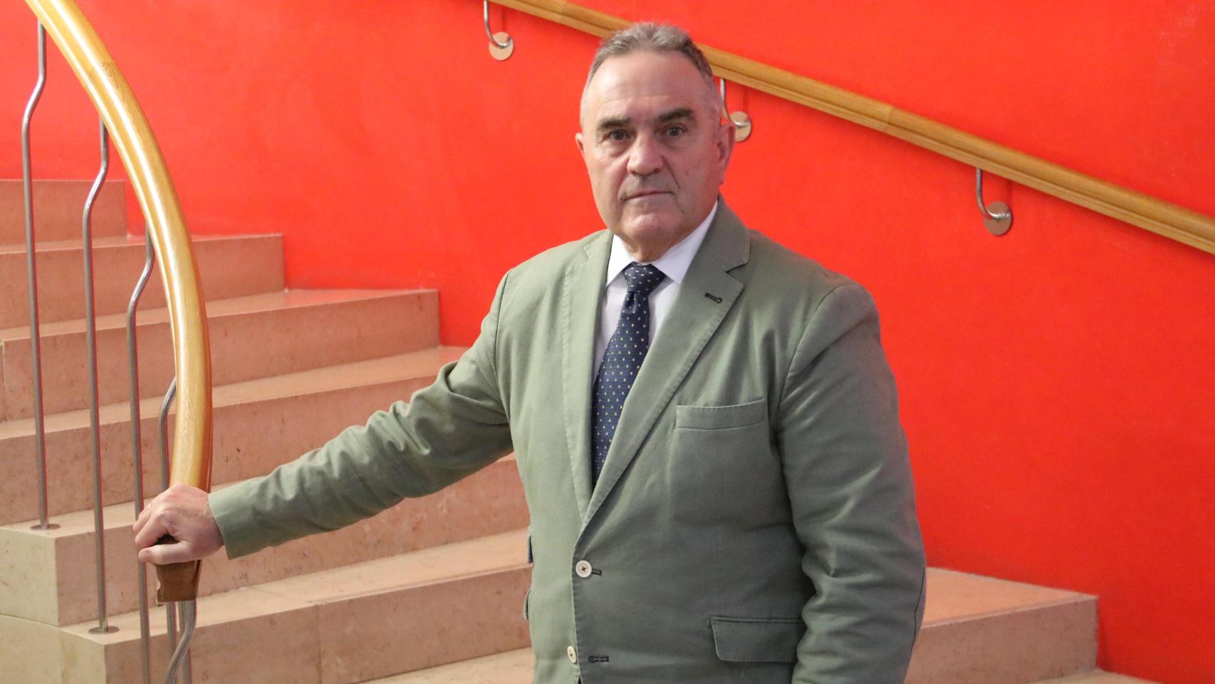 Francisco Gan Pampols, en una entrevista para EL ESPAÑOL