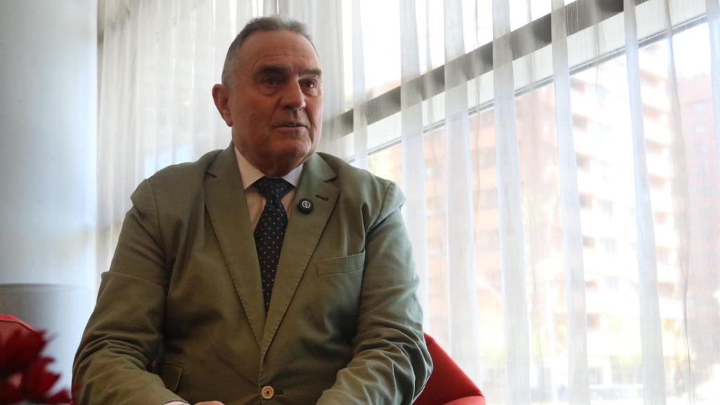 Francisco Gan Pampols, en una entrevista para EL ESPAÑOL