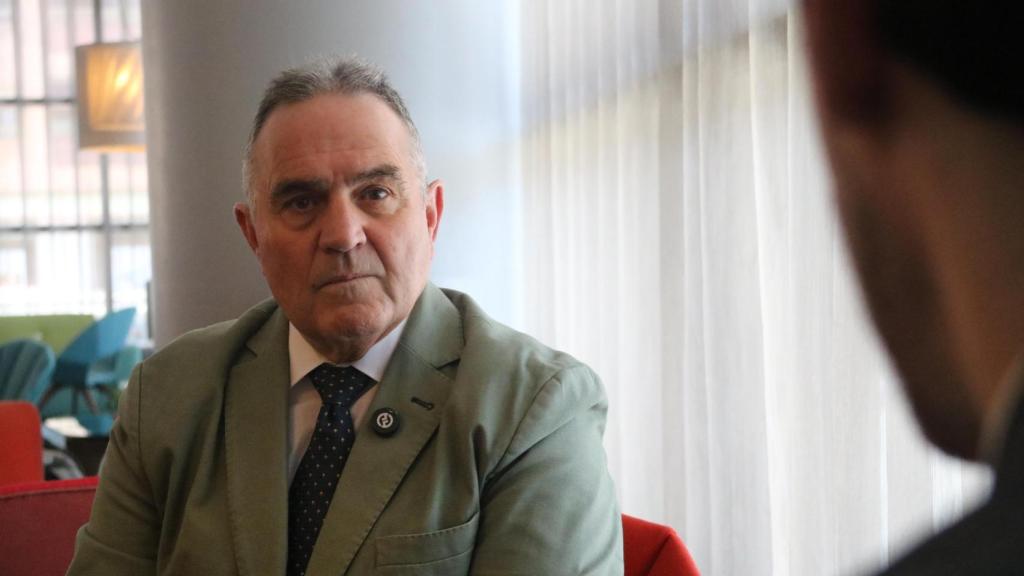 Francisco Gan Pampols, en una entrevista para EL ESPAÑOL
