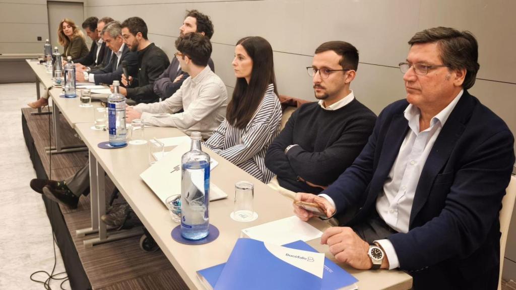 Un momento de la reunión de la cooperativa.