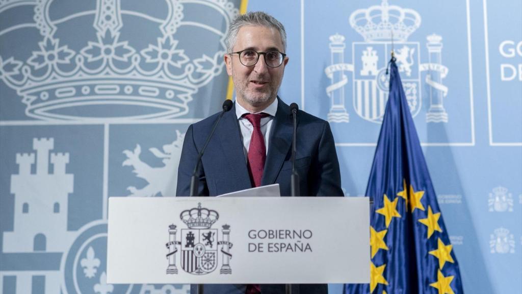 Arcadi España García, ministro de Hacienda.