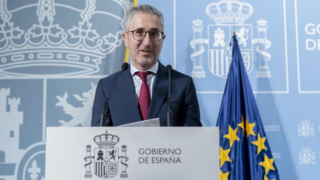 Arcadi España García, ministro de Hacienda.