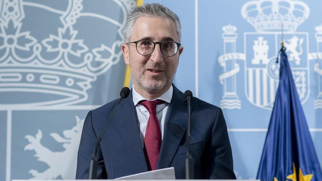 Arcadi España García, ministro de Hacienda.