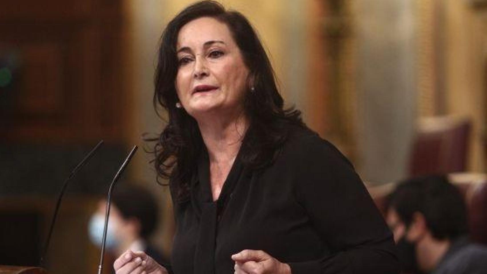 La diputada del PP Edurne Uriarte, en el Congreso de los Diputados.