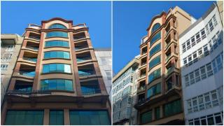 El número 8-10 de la calle Médico Rodríguez de A Coruña