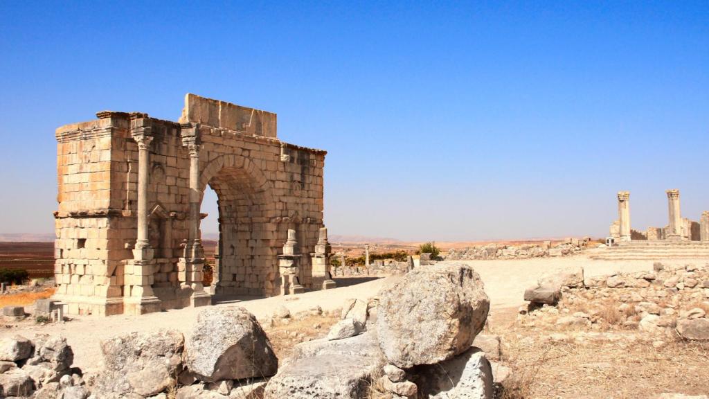 Arco de Caracalla, Volubilis, Marruecos