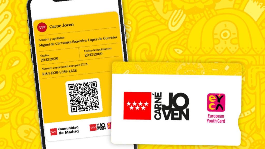 Carné Joven de la Comunidad de Madrid en Google Wallet