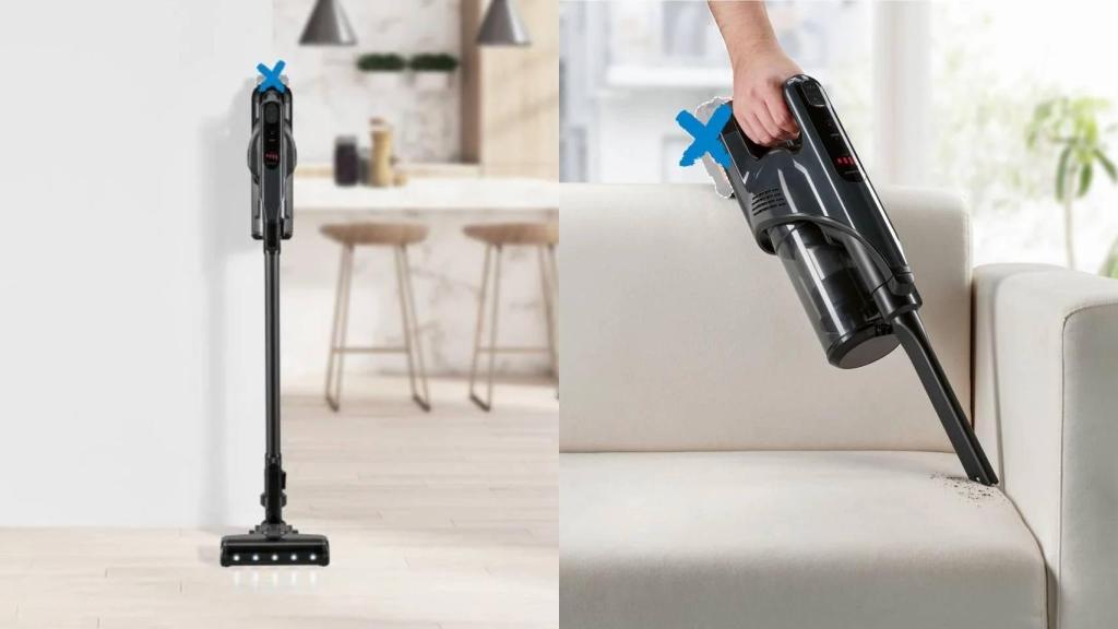El aspirador de mano ciclónico recargable de 20 V Silvercrest de Lidl.
