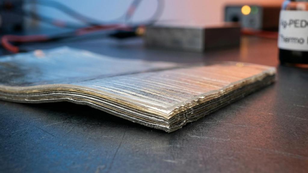 Recreación de un material termoeléctrico en laboratorio.