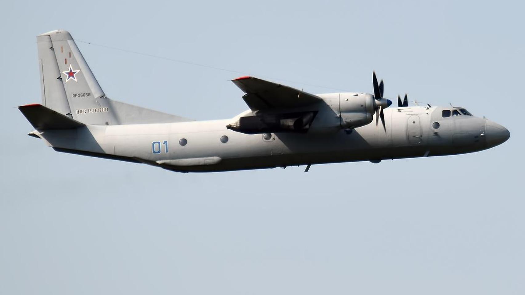 Un avión Antonov An-26 en una imagen de archivo.
