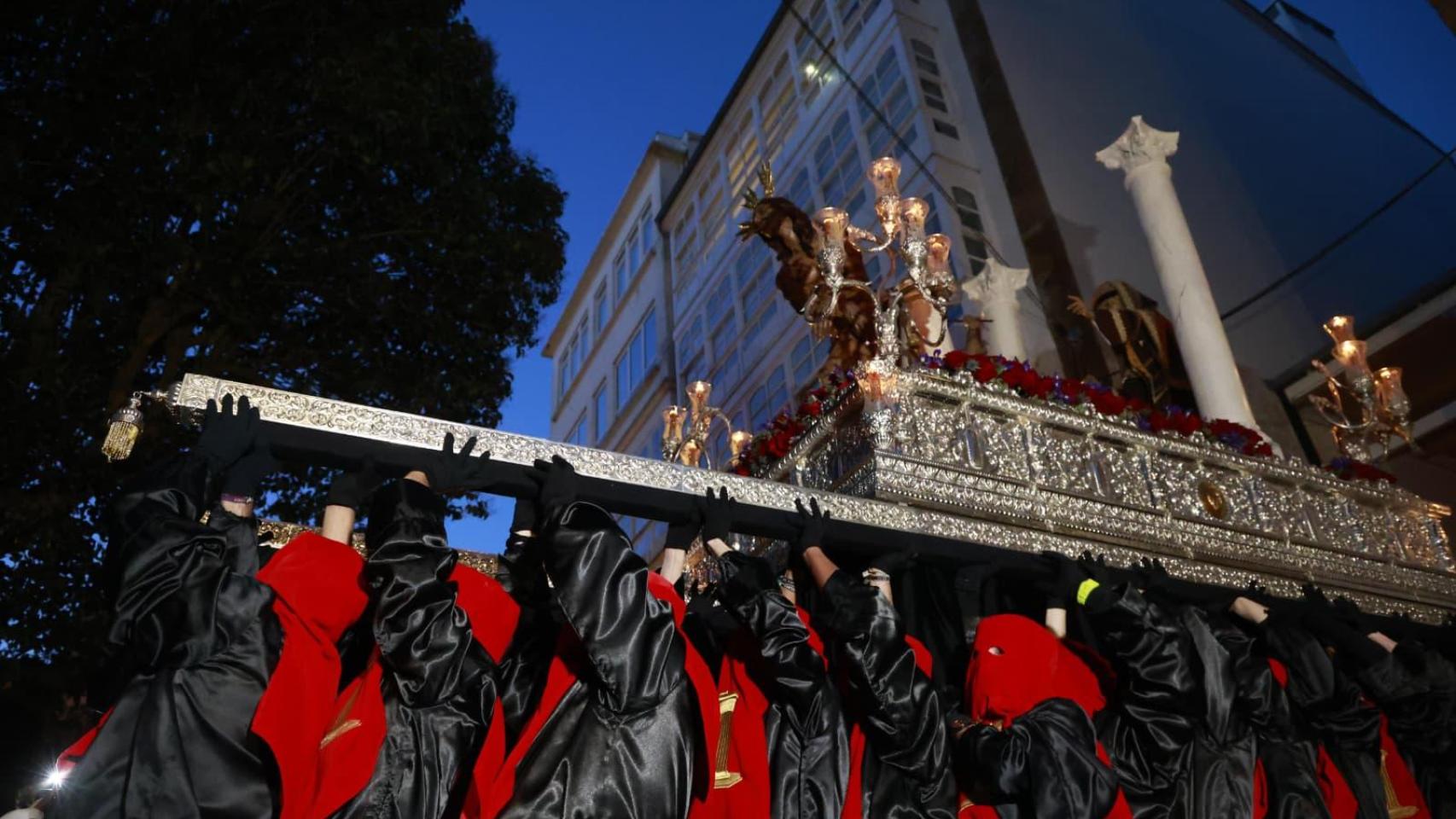 Procesión de Jesús de la Columna y Santísima Virgen de la Esperanza.
