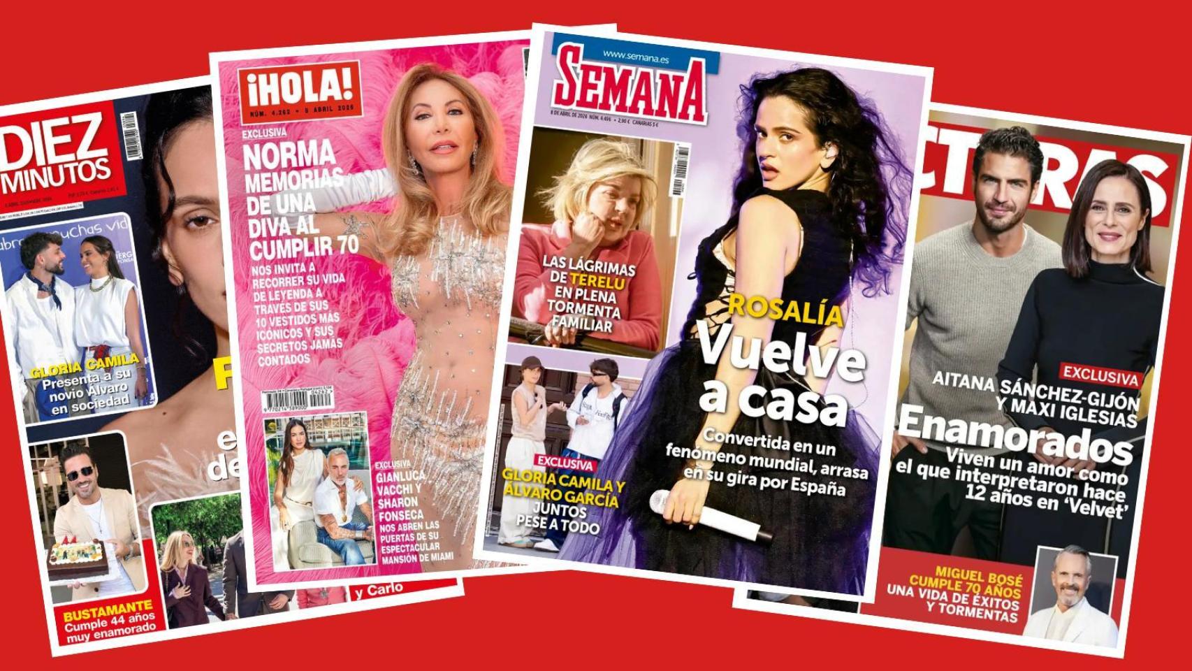 Portadas de revistas del corazón del miércoles, 1 de marzo.