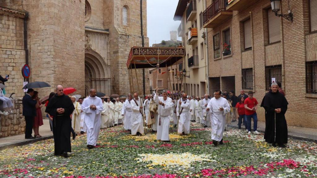 Procesión de los sagrados corporales de Daroca.