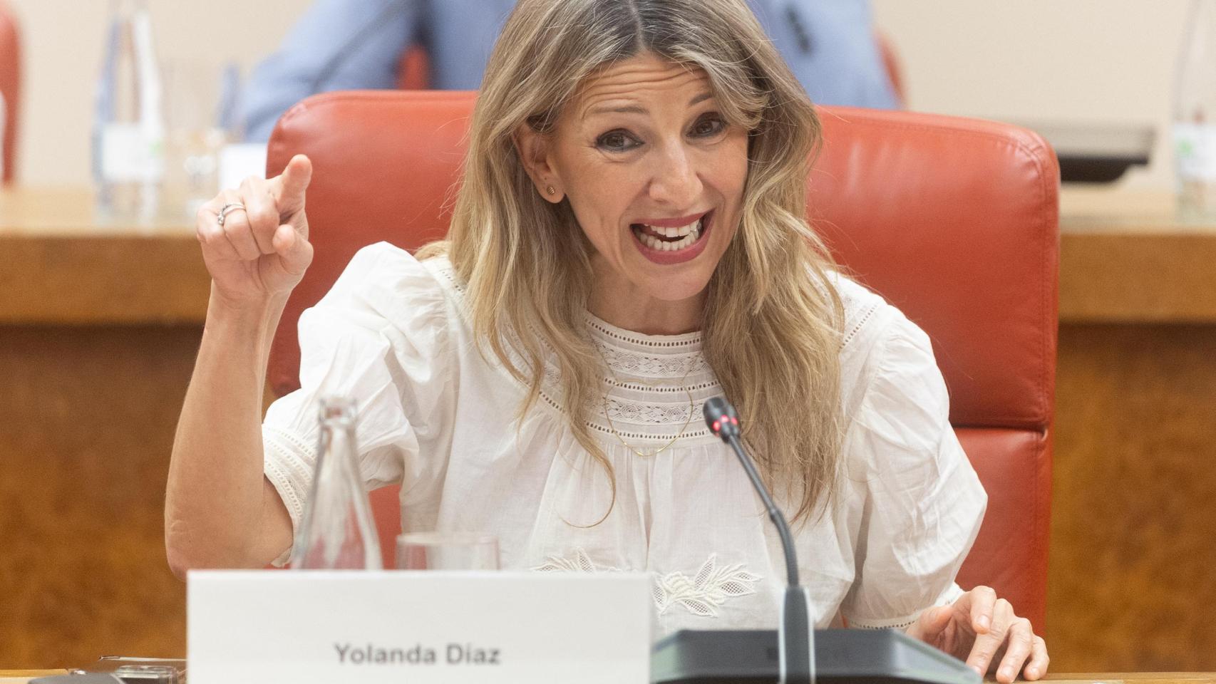 Yolanda Díaz, vicepresidenta segunda y ministra de Trabajo.