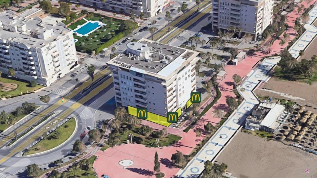 Imagen de la localización del futuro McDonald's.