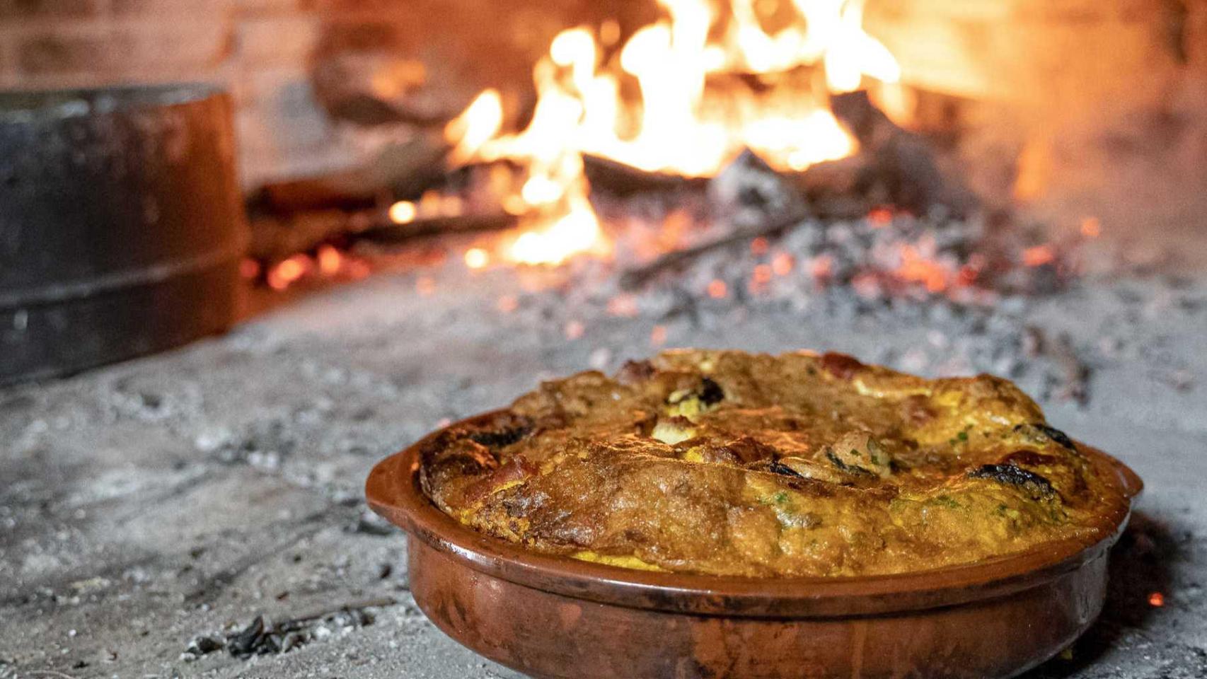 Arroz con costra.