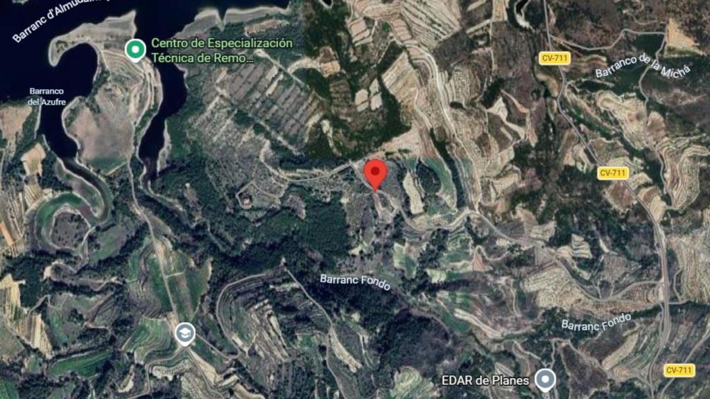 Ubicación de MEV en Google Maps