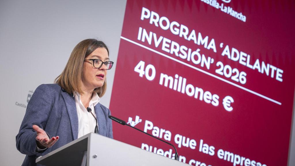 Esther Padilla, consejera portavoz del Gobierno de Castilla-La Mancha. Foto: JCCM.