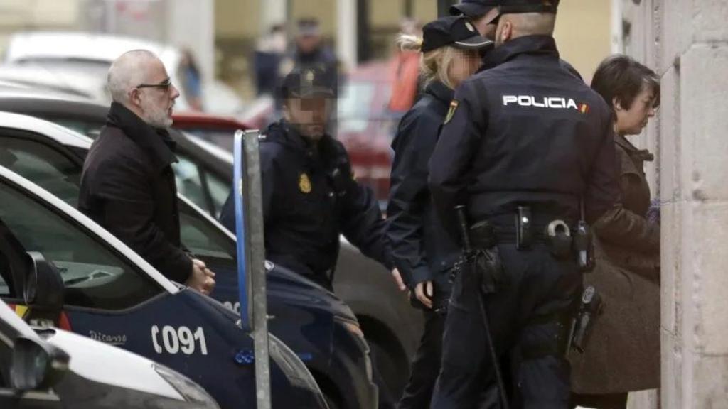 Alfonso Basterra a su llegada al juicio por el asesinato de su hija Asunta