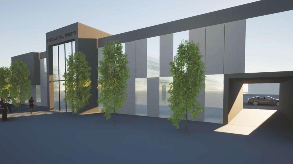 Proyecto de la nueva comisaría de la Policía Local de Arroyo de la Encomienda