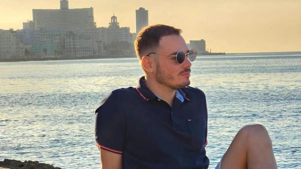Sandro Castro, in a photograph taken in Havana.