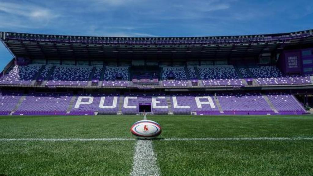 El estadio José Zorrilla se prepara para la cita de mayo