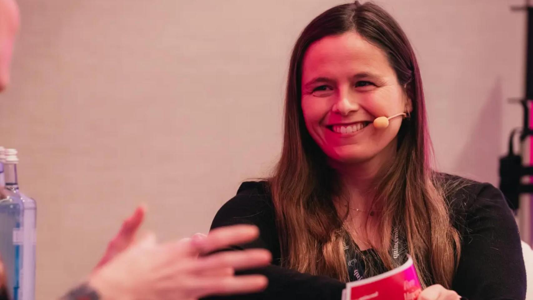 Sofía Toro, en el Foro Mujeres Referentes
