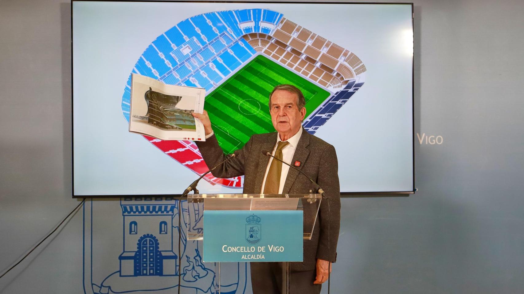 Mundial 2030 en Vigo: Caballero pone fecha a las obras de ampliación de Tribuna