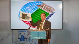 Mundial 2030 en Vigo: Caballero pone fecha a las obras de ampliación de Tribuna