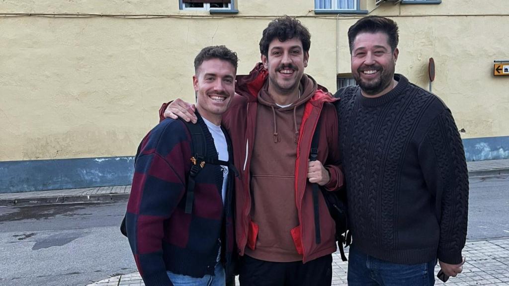 Sergio, Toño y Jesús, creadores del festival Plaza Sonora