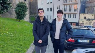 Jaime Beceiro (izquierda) y su hermano José (derecha) en una imagen de archivo.