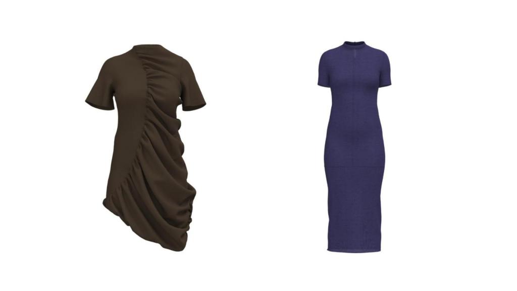 Vestido Fade y Eco de ERAX.
