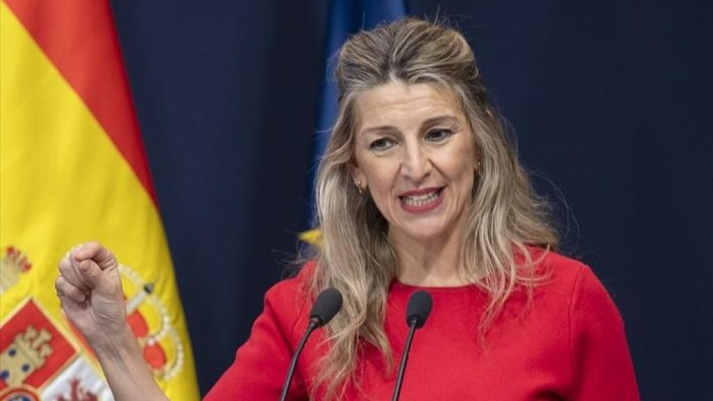 La vicepresidenta segunda del Gobierno y ministra de Trabajo y Economía Social, Yolanda Díaz.