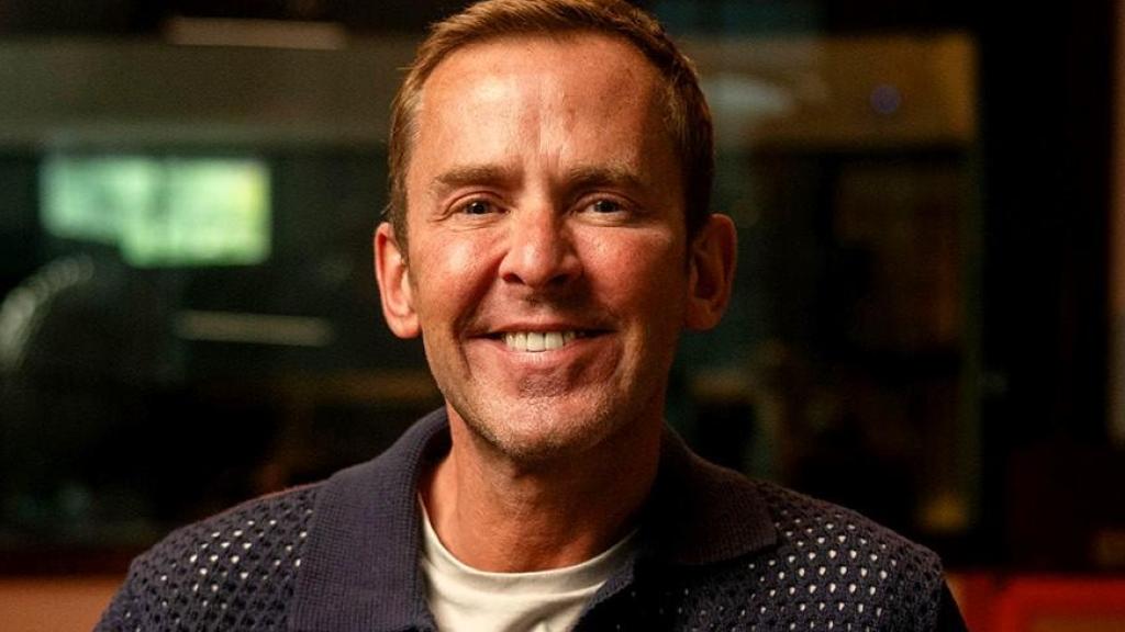 Scott Mills en una imagen de sus redes sociales.,