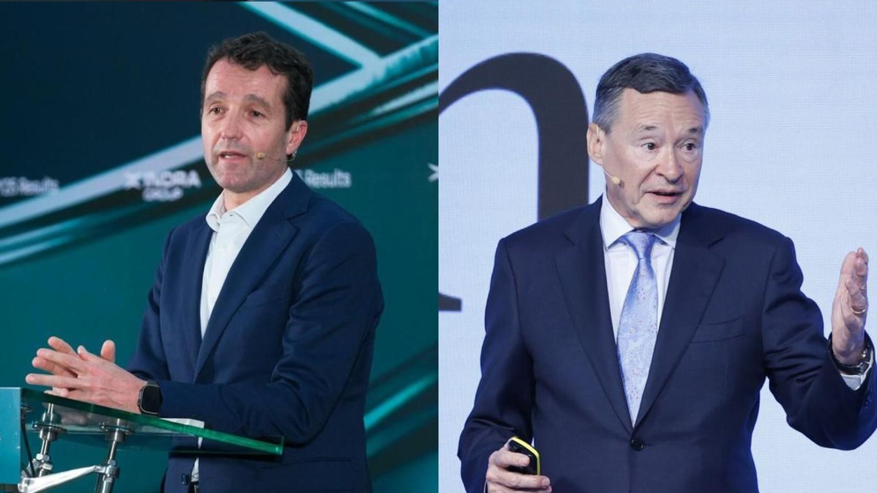 Ángel Escribano y Ángel Simón.