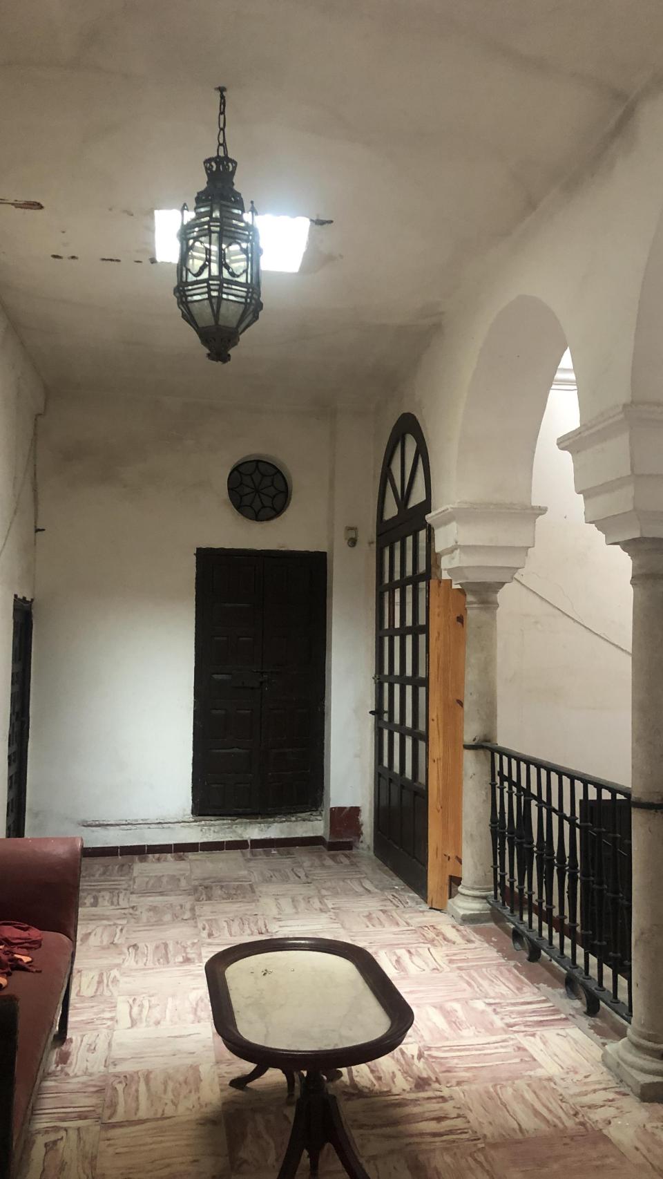 Imagen del interior del convento.
