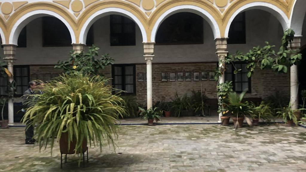 Imagen del interior del convento.