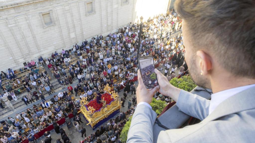El balcón ofrece unas vistas privilegiadas.