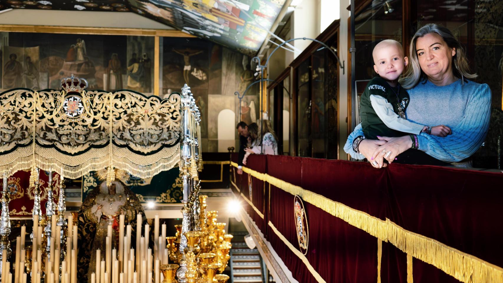 Mar y su niña, Victoria Esperanza.