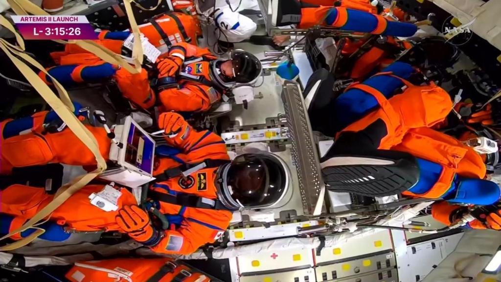Preparación de la nave espacial Orion
