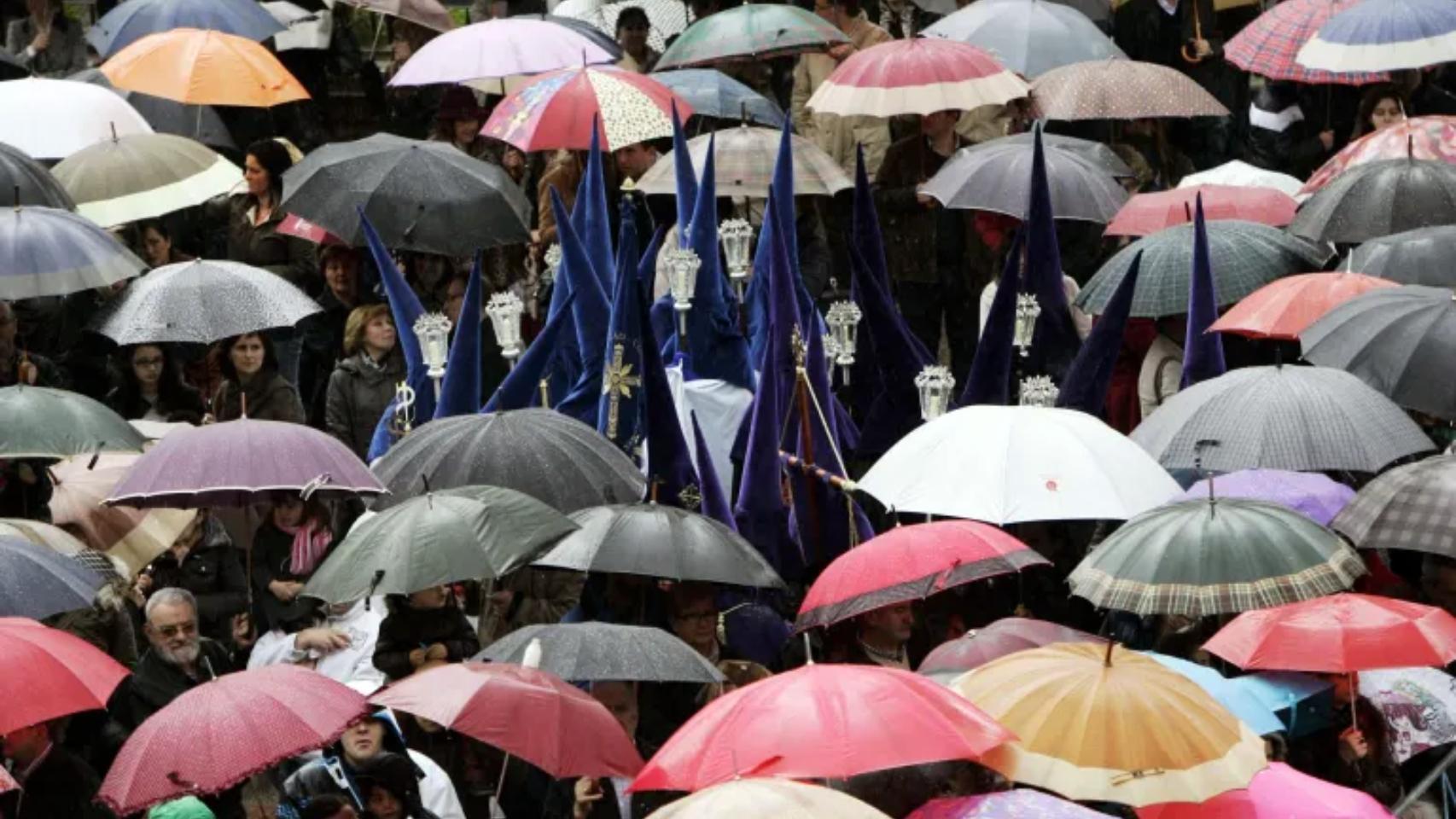 Imagen de archivo de la procesión del Santo Encuentro en la Semana Santa de Ferrol.