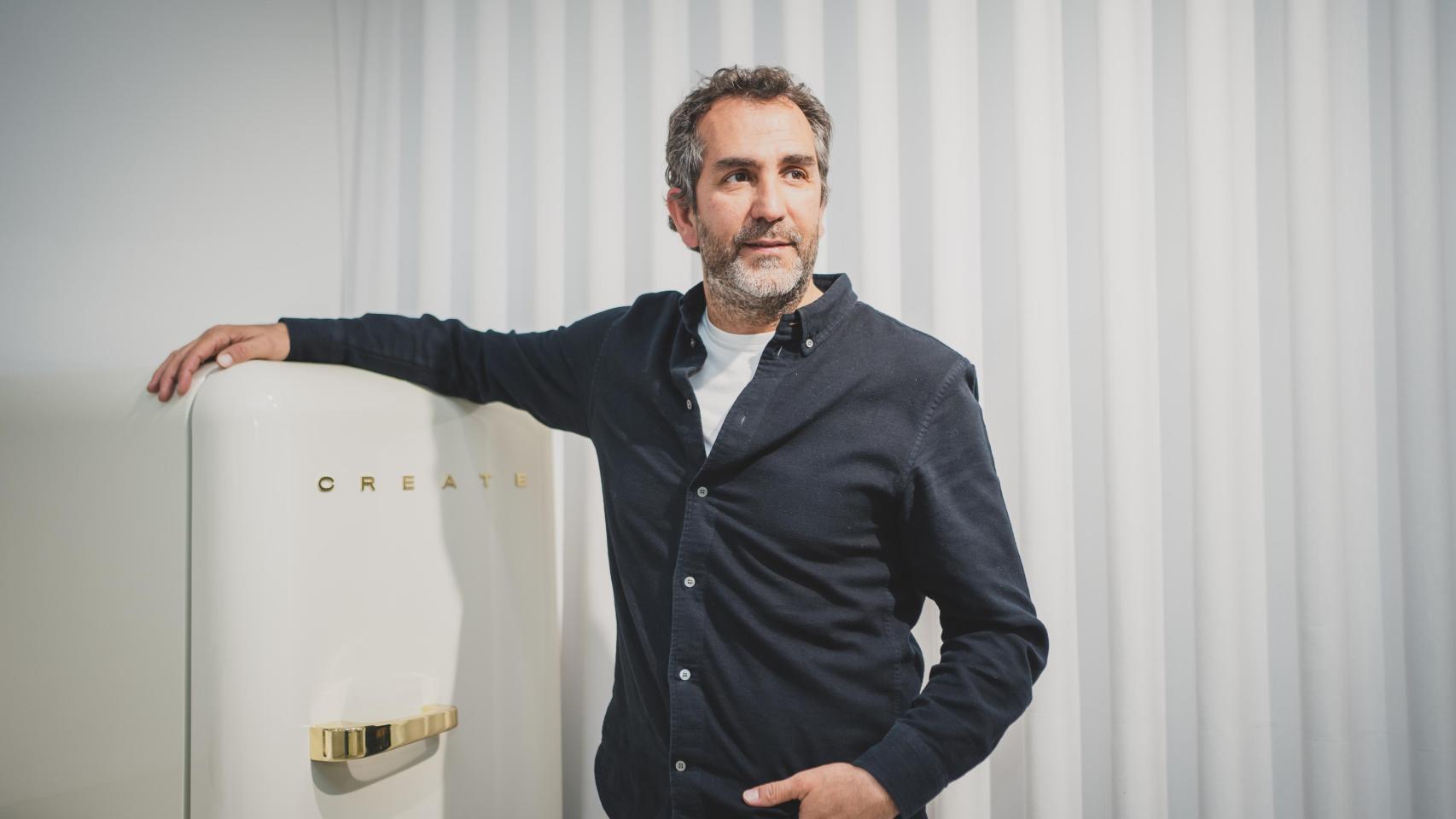Luis Monserrate, CEO de Create, en el showroom de Madrid.