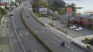 Reabre al tráfico la avenida de A Pasaxe en A Coruña tras la demolición del viaducto