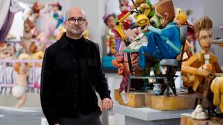 El maestro mayor del Gremio de Artistas Falleros, Vicente Julián García Pastor.