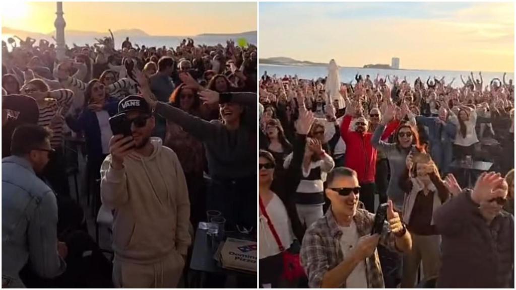 Vigo inaugura su temporada de chiringuitos por todo lo alto: Es impresionante